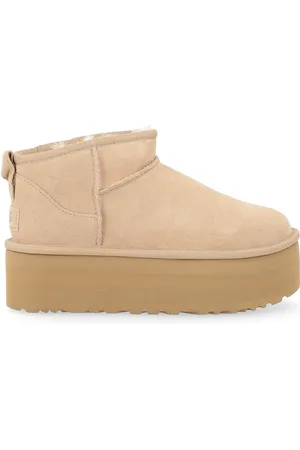 UGG Tronchetto Ultra Mini Platform color sabbia