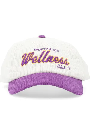 Sporty & Rich Cappellino in cotone e viola