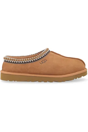 UGG Ciabatta Tasman da uomo in pelle scamosciata chestnut