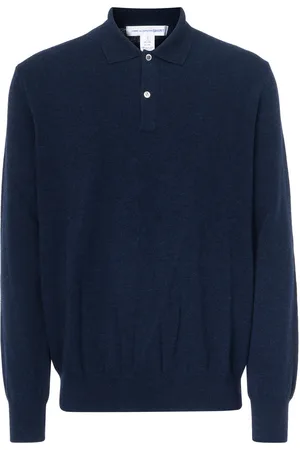 Comme des Garçons Maglia Comme des Garçons Shirt in lana navy