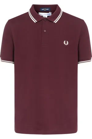 Comme des Garçons Polo Comme des Garçons Shirt x Fred Perry color burgundy