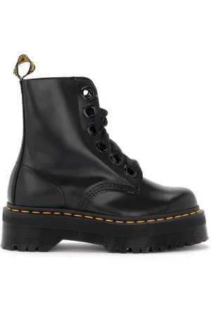 Dr. Martens Anfibio modello Molly in pelle nera