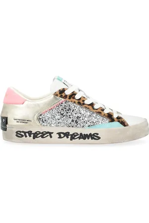 Crime london Sneaker Distressed Platinum Wildlife multicolor