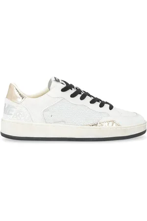 Crime london Sneaker Chelsea Platinum in pelle bianca