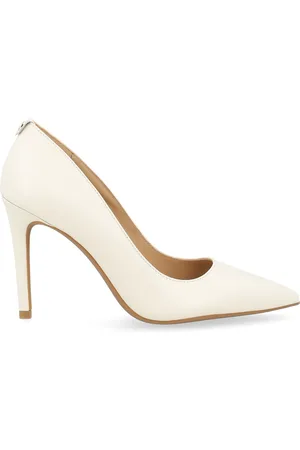 Michael Kors Décolleté Alina Flex High Pump in pelle color crema