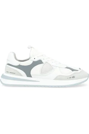 Philippe model Sneaker Olympique in mesh e pelle bianca
