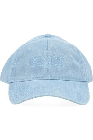 Ganni Cappellino in denim baby blue