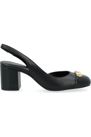 Michael Kors Slingback Michel Kors Perla in pelle e vernice nera