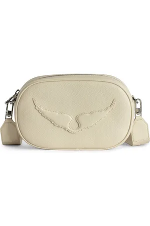 Zadig & Voltaire Borsa Rock With You in pelle ecrù