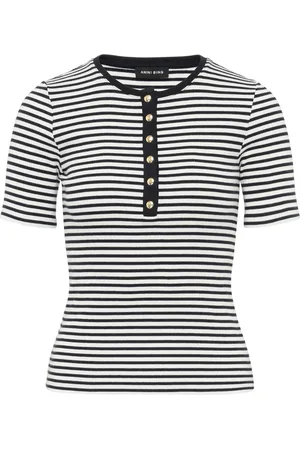 ANINE BING T-Shirt Alessia in cotone a righe