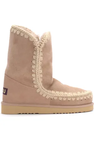 Mou Stivaletto Eskimo 24 in pelle double-face cammello
