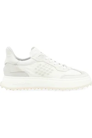 BE POSITIVE Sneaker BePositive Cuprace Wing in suede e pelle bianca