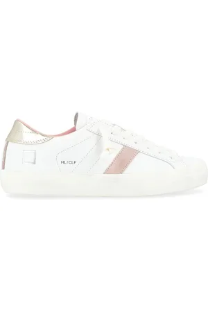 D.A.T.E. Sneaker Hill Low in pelle bianca