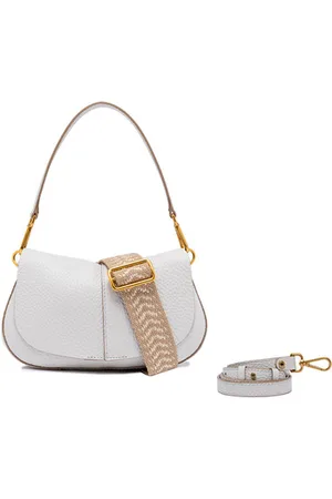 Gianni chiarini Borsa Helena Round in pelle color sabbia