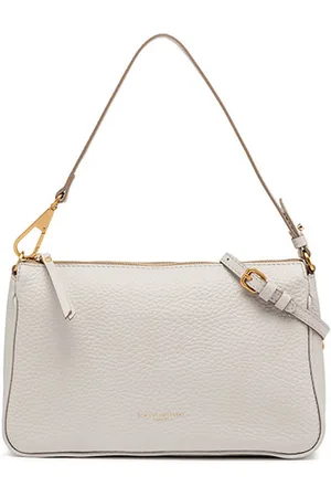 Gianni chiarini Borsa Brooke in pelle grana maxi bianca