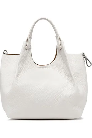 Gianni chiarini Borsa a mano Dua in pelle bianca