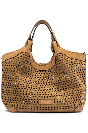 Gianni chiarini Borsa Dua in pelle traforata