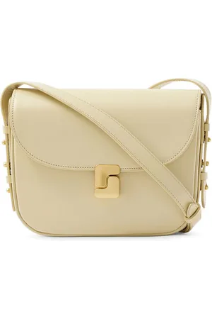 Soeur Borsa Bellissima Mini in pelle gialla