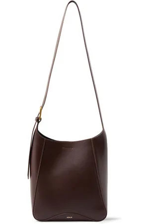Soeur Borsa Uma Mini in pelle color cioccolato