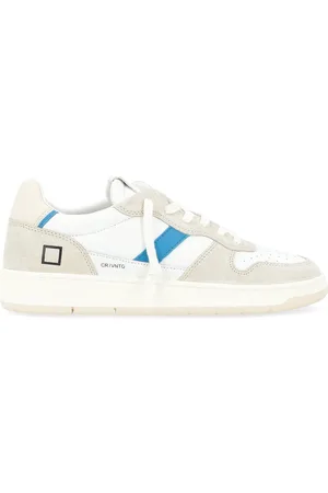 D.A.T.E. Sneaker Court 2.0 Vntage in pelle bianca
