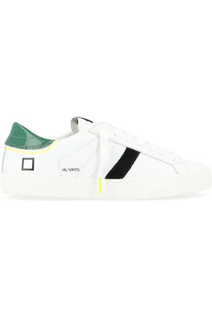 D.A.T.E. Sneaker Hill Low Vintage in pelle bianca
