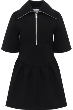 Ganni Abito mini in crepe