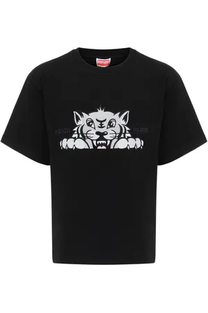 Kenzo T-Shirt oversize Happy Tiger in cotone