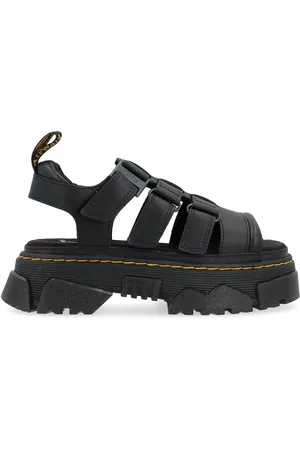 Dr. Martens Sandalo Mattison 3 in pelle nera