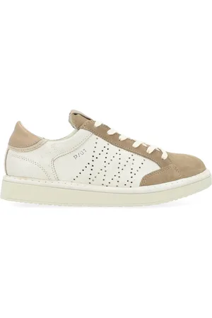 Panchic Sneaker P01 in suede color avorio e beige