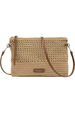 Gianni chiarini Borsa Victoria in tessuto color naturale