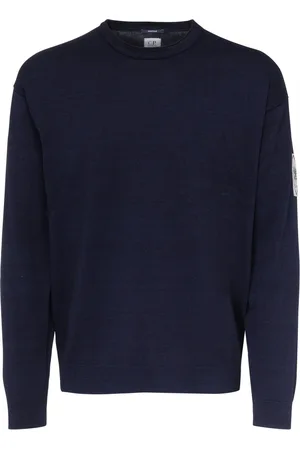 C.P. Company Maglione in cotone indaco