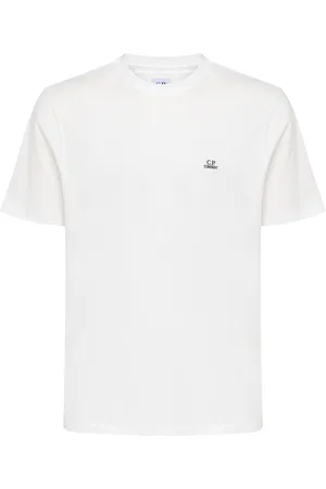 C.P. Company T-shirt in cotone 30/1 bianca