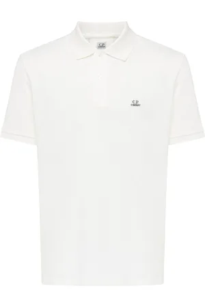 C.P. Company Polo in cotone bianca