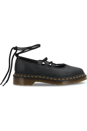 Dr. Martens Ballerina Elphie II in pelle Virginia nera