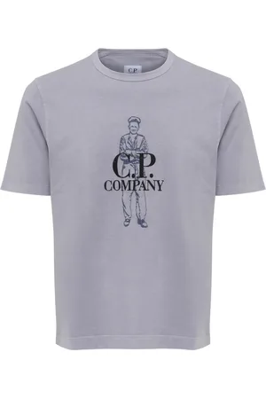 C.P. Company T-Shirt in jersey cotone color lavanda