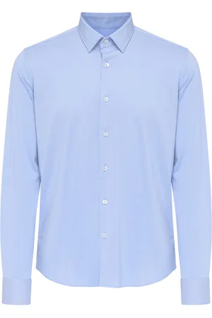RRD Camicia in tessuto Oxford azzurra