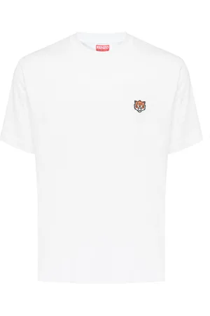 Kenzo T-Shirt Happy Tiger in cotone
