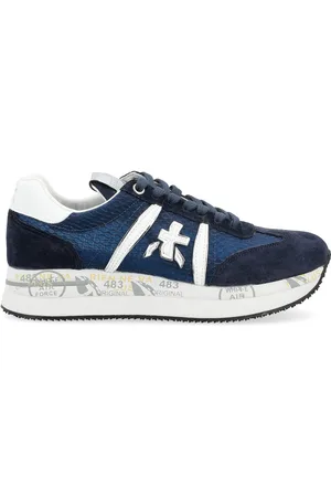 Premiata Sneaker Conny 7368 in suede e mesh