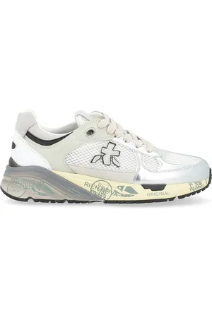 Premiata Sneaker Mased 7402 in pelle e tessuto