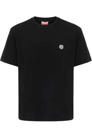 Kenzo T-Shirt Happy Tiger in cotone