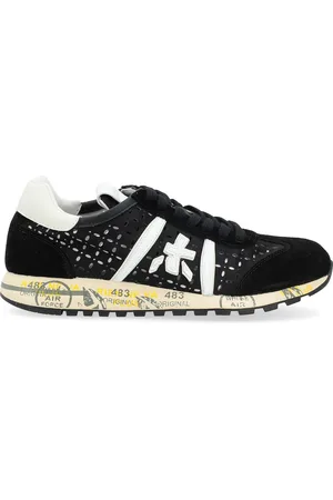 Premiata Sneaker Lucyd 7414 in suede e tessuto