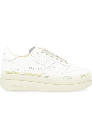 Premiata Sneaker Micol 6788 in pelle bianca