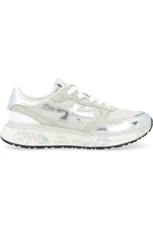 Premiata Sneaker Lauryn 7482 in pelle e tessuto