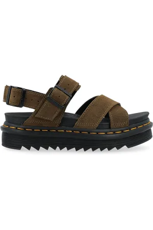 Dr. Martens Sandalo Voss Li in camoscio