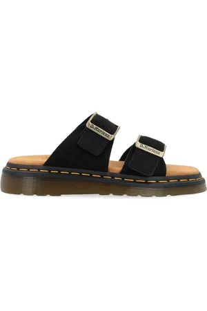 Dr. Martens Sandalo Josef in camoscio e marrone