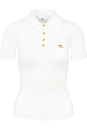 Elisabetta Franchi Polo in maglia color
