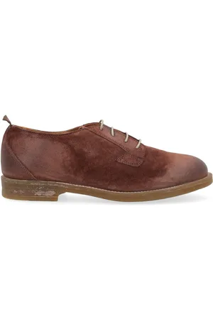 Moma Stringata Derby in suede vintage