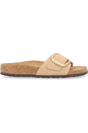 Birkenstock Sandalo Madrid Big Buckle in pelle
