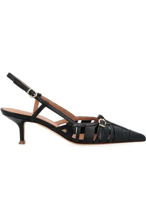 LELLA BALDI Slingback Nina in pelle nera