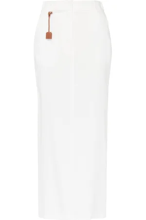 Elisabetta Franchi Gonna in lino color